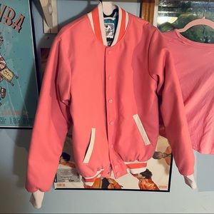 Steven Universe x Daylight curfew Varsity Jacket Cartoon Network Pink Blue Stars